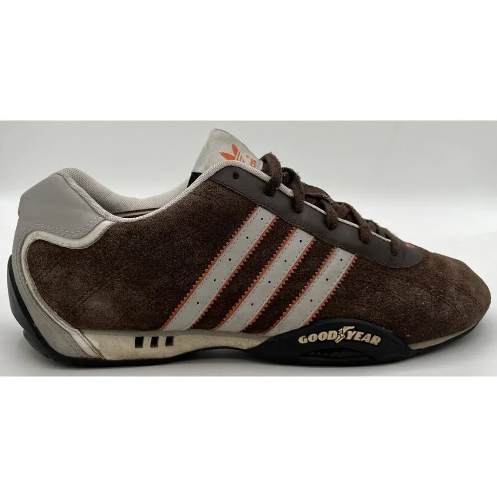 Adidas Adi Racer Low Goodyear Driving Racing Casual Sneaker Brown Men’s Size 9